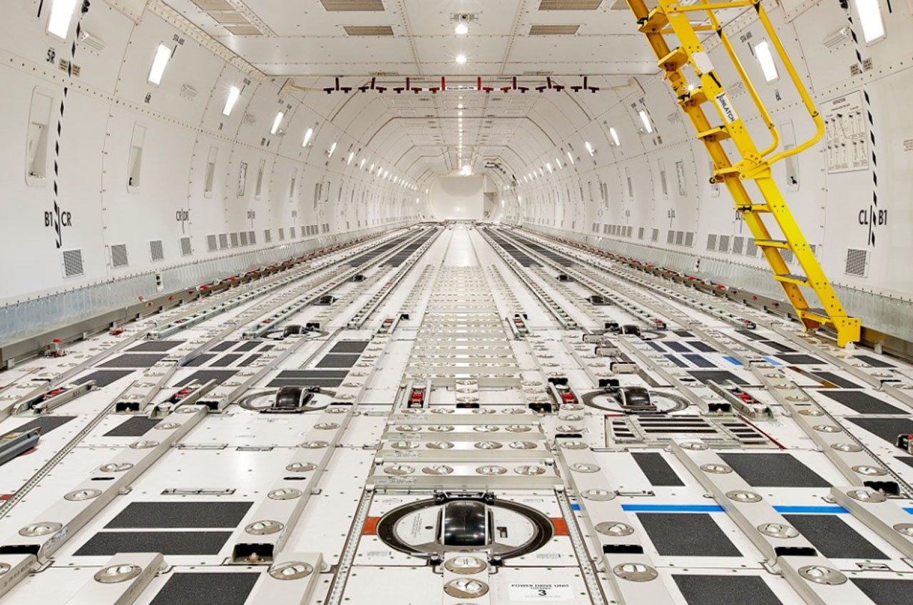 Interior of 777F
