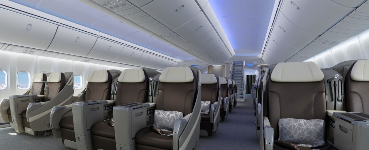 Image of 747 interior