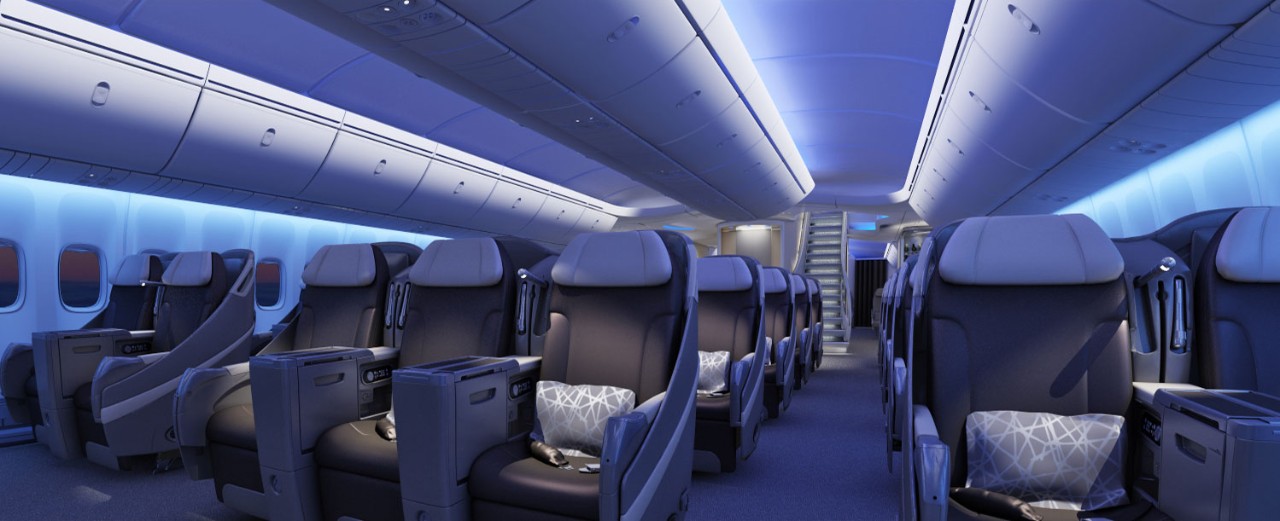 Image of 747 interior