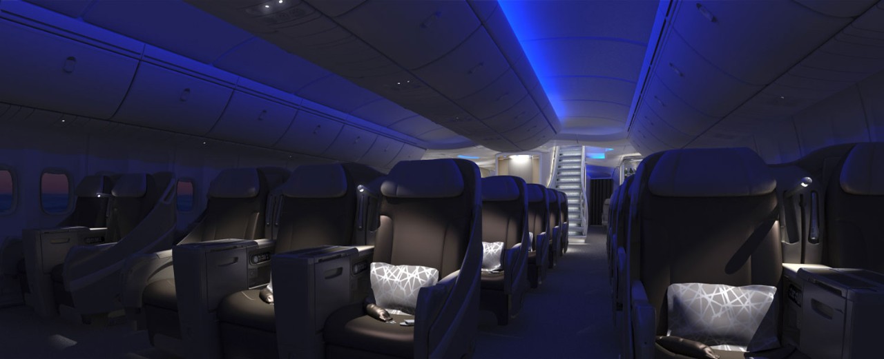 Image of 747 interior