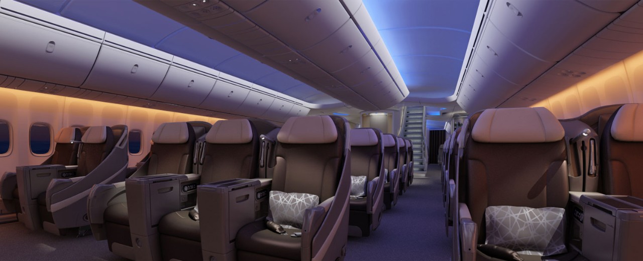 Image of 747 interior