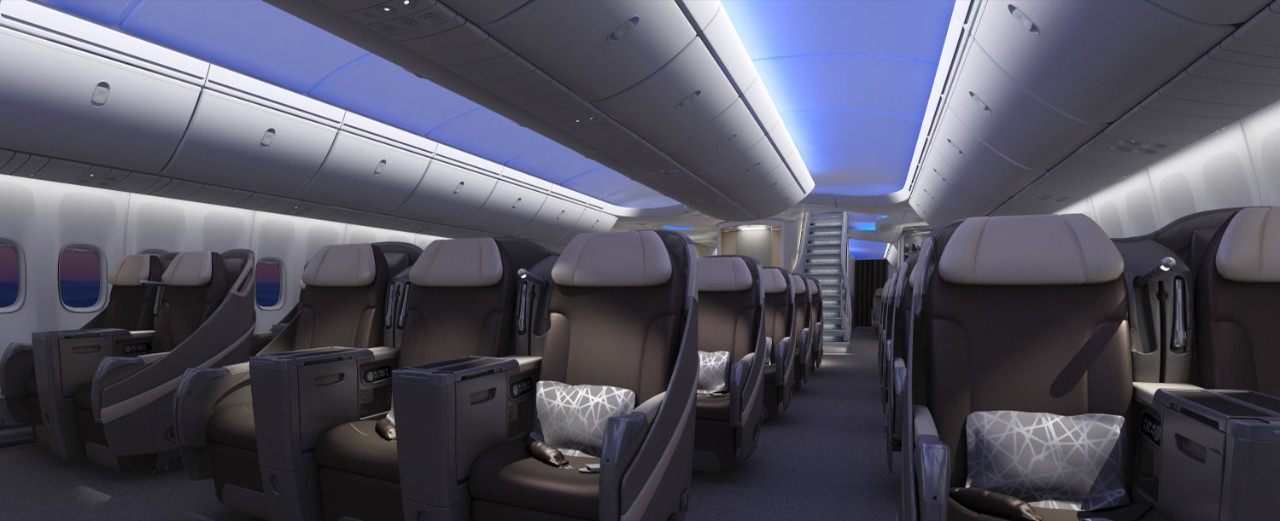 Image of 747 interior
