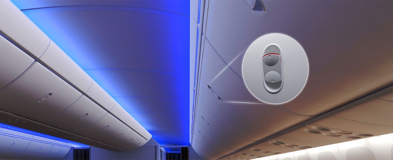 Image of 747 interior touch points