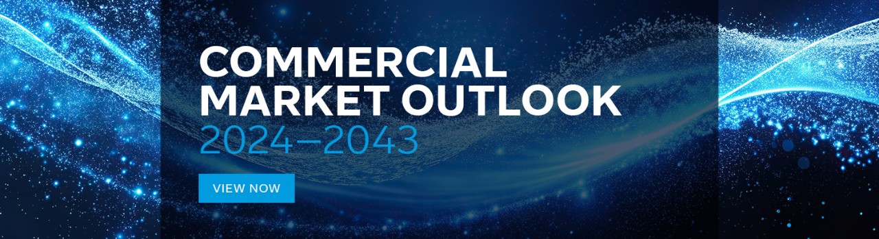 Commercial market outlook 2024-2043