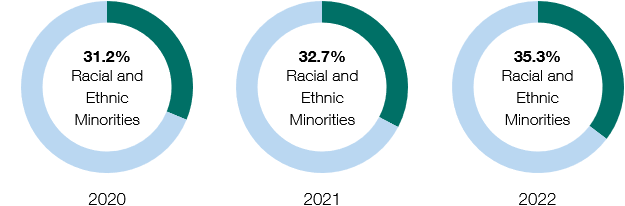 Gedi Report 2023 Ethnicity Chart 