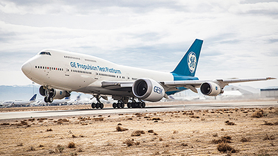 777X engine completes successful first flight