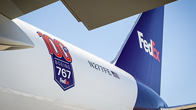 Boeing delivers FedEx's 100th 767