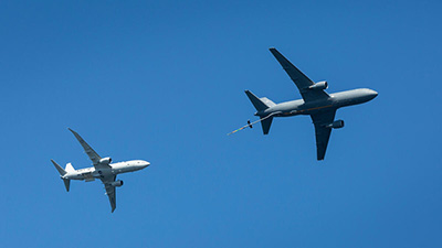 Seafair P-8 KC-46 Flyover 2022