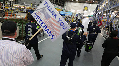 Serving those who have served: Boeing ranked No. 2 company for veterans