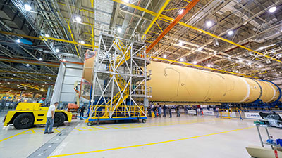 Space Launch System Core Stage Structure Complete