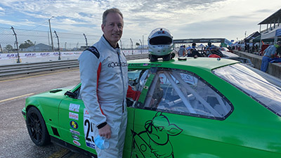 Space Launch System Green Run test team leader Paul Wright compares building and testing the deep space rocket's core stage to getting his 1995 BMW 325i ready for an endurance race