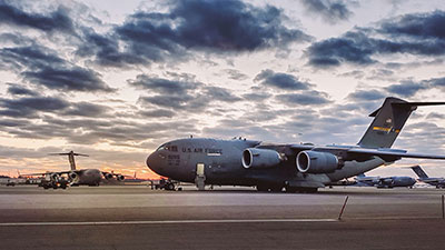 C-17s prepare for the milestone mission at Joint Base Charleston 