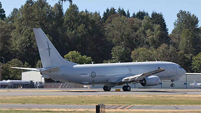 Boeing delivers the first P-8A Poseidon to New Zealand